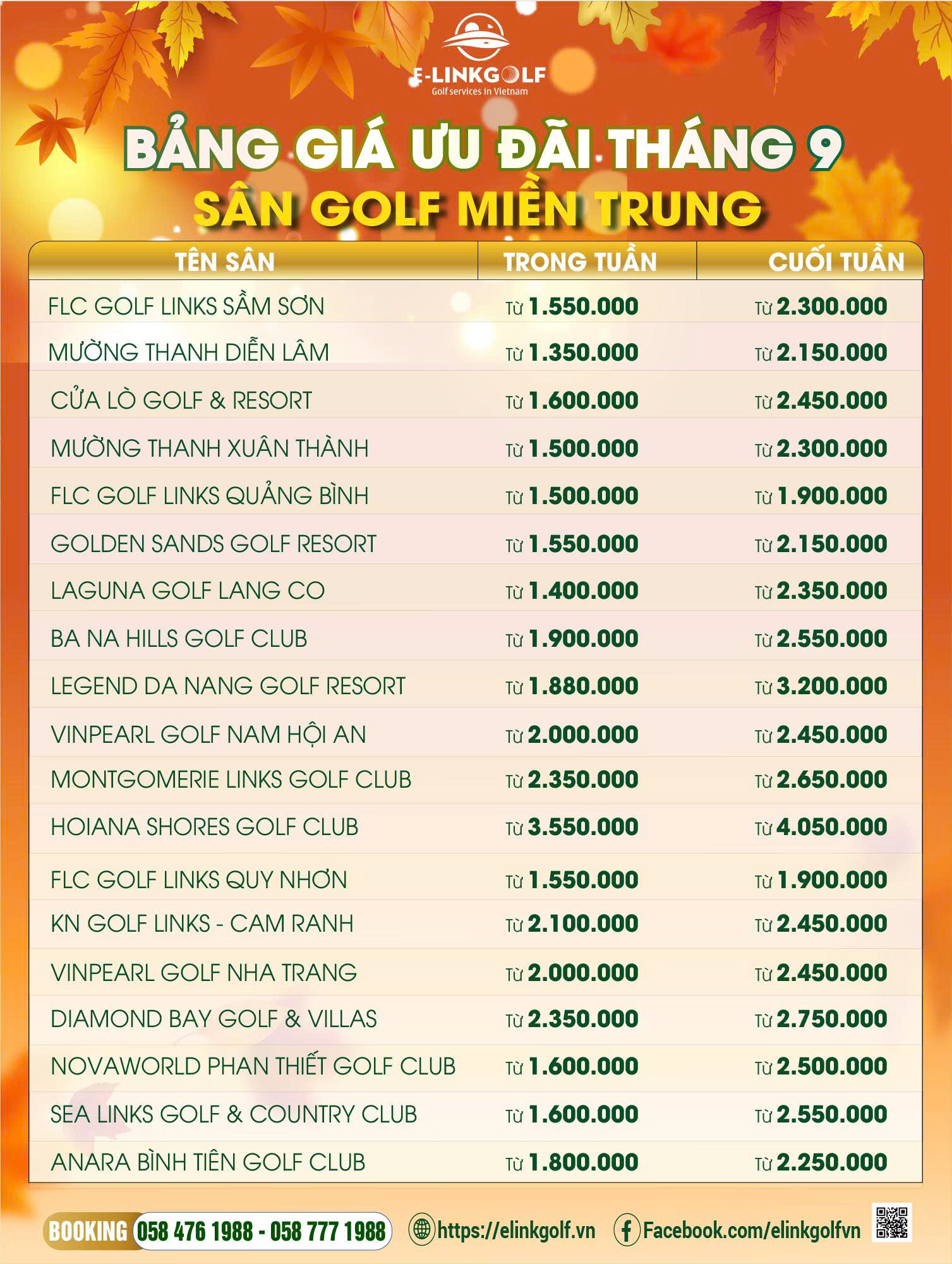 gia san mien trung