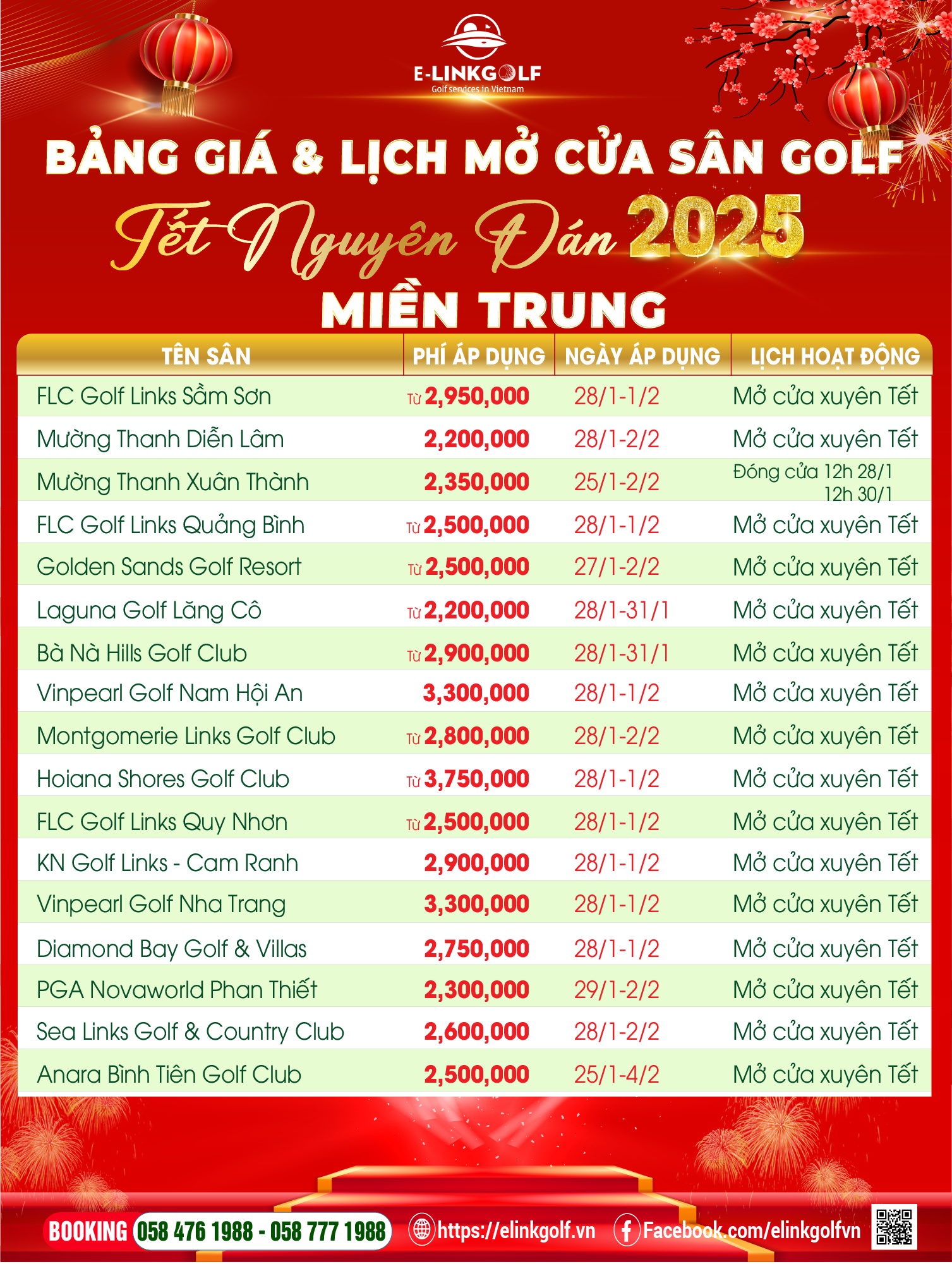 gia san golf mien trung