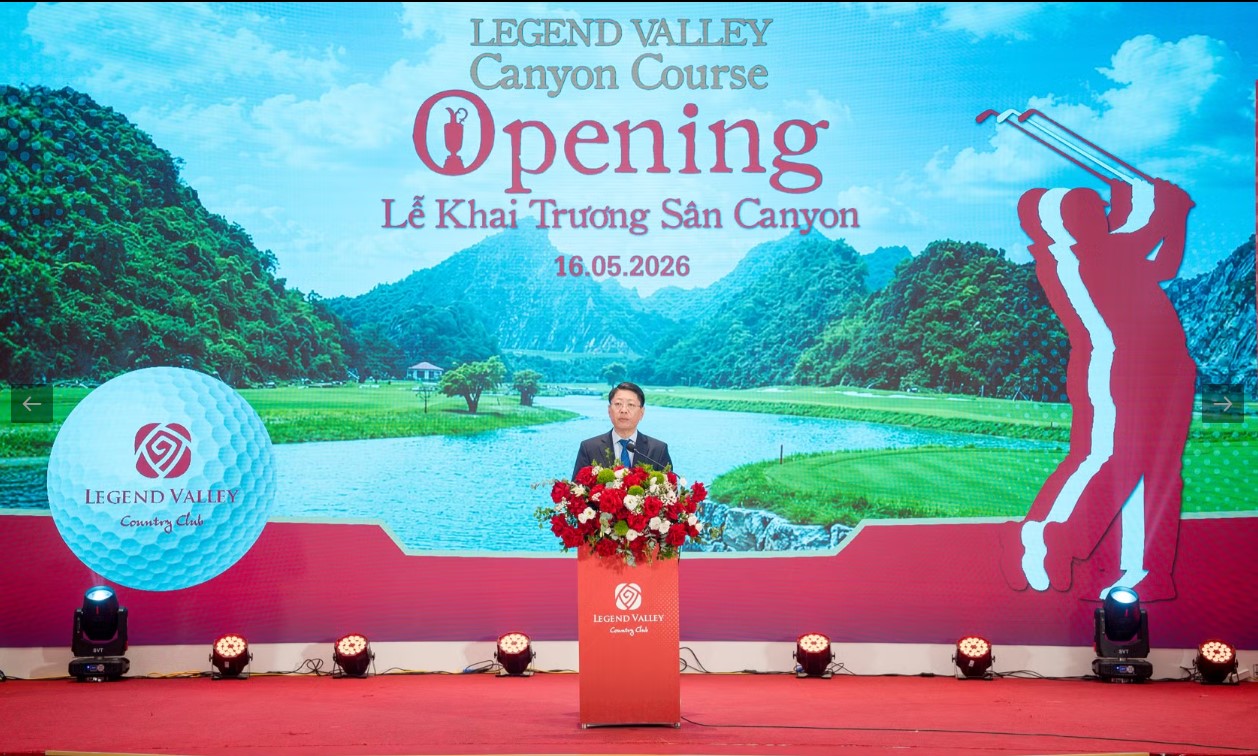 khai trương sân Canyon Course tại sân golf Legend Valley Country Club