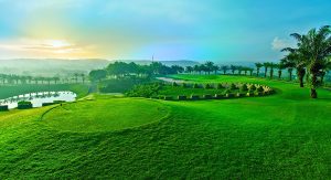 ve dep tuoi mat tai san golf long thanh
