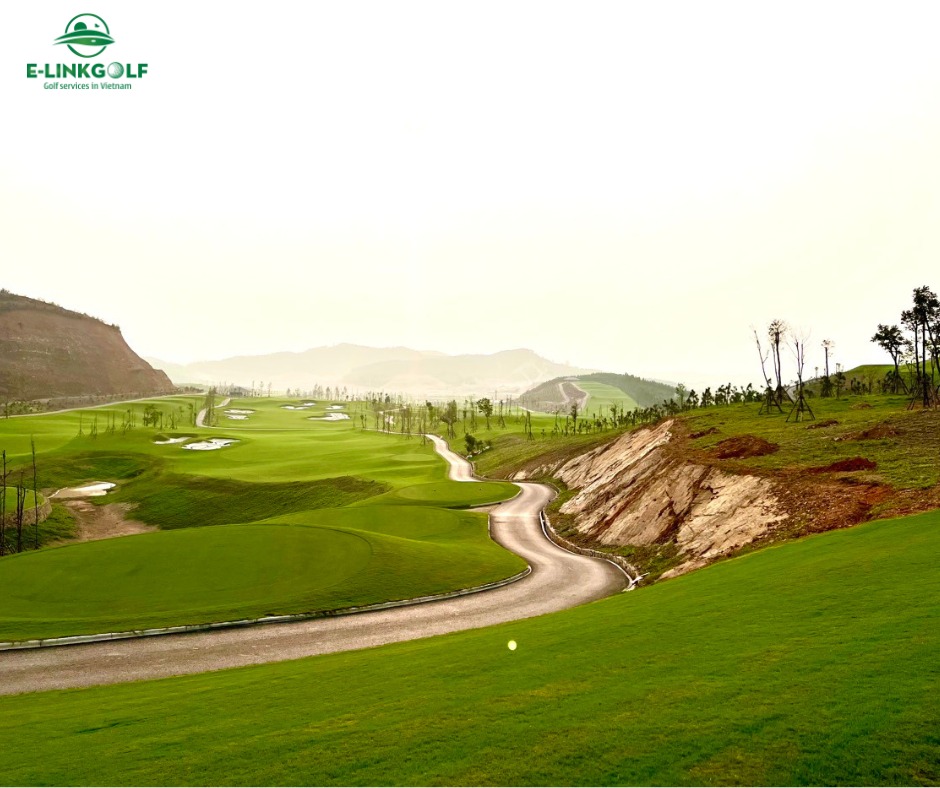 địa hình sân golf luc nam