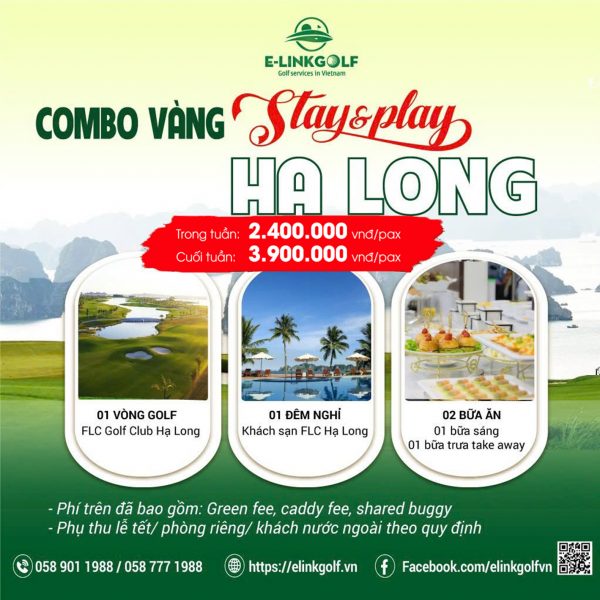 combo golf tour ha long