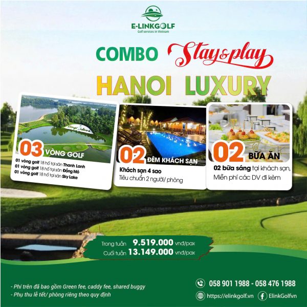 combo golf tour ha noi