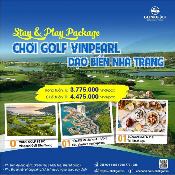 combo golf tour vinpearl
